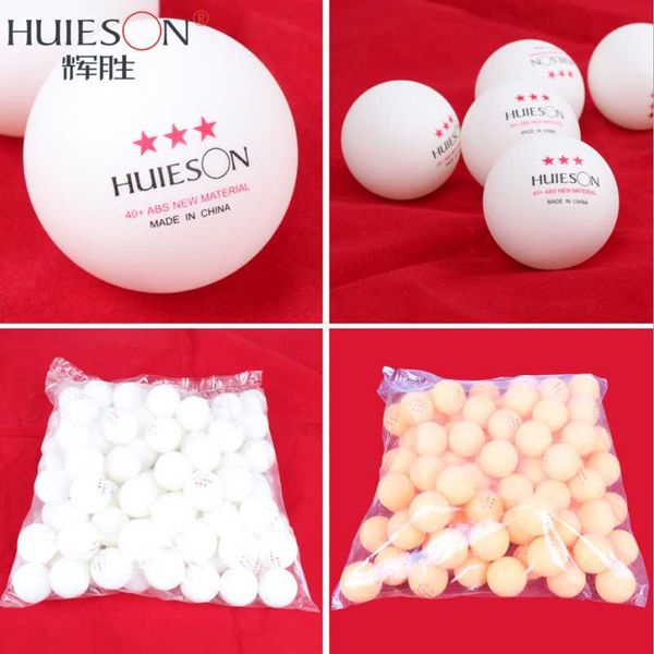 huieson 50/100 pcs 3 star professional pong balls 40mm+ 2.8g english abs material table tennis training
huieson 50/100 pcs 3 star professional pong balls 40mm+ 2.8g english abs material table tennis training