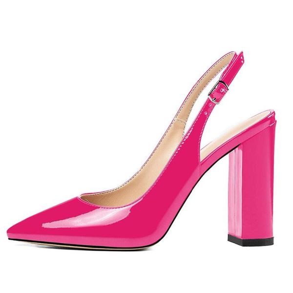 dress shoes lovirs high heel slingbacks for women pointed toe pumps block ankle buckle chic sandals, Black
dress shoes lovirs high heel slingbacks for women pointed toe pumps block ankle buckle chic sandals, Black