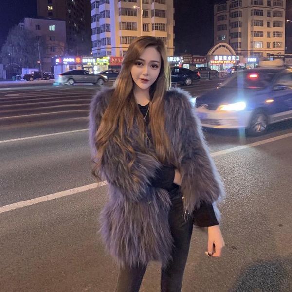 women's fur & faux women 2021 winter fashion coat coats female furry fake jacket imitation outerwear thick warm overcoat c433, Black
women's fur & faux women 2021 winter fashion coat coats female furry fake jacket imitation outerwear thick warm overcoat c433, Black