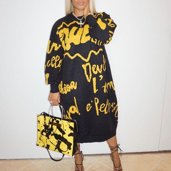 casual dresses 2021 fashion autumn winter women loose dress plus size long sleeve o neck letters printed streetwear, Black;gray
casual dresses 2021 fashion autumn winter women loose dress plus size long sleeve o neck letters printed streetwear, Black;gray