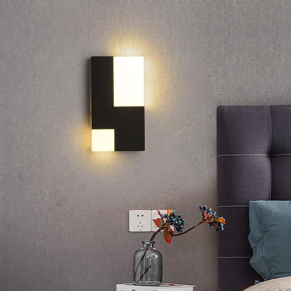 nordic minimalist rectangular acrylic wall lamp bedroom study living room geometric mosaic lighting
nordic minimalist rectangular acrylic wall lamp bedroom study living room geometric mosaic lighting