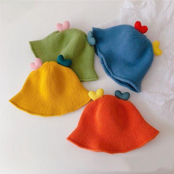 children's winter beanie cute solid color heart-shaped bonnets wholesale girls fashion wool knitted hat caps & hats, Yellow
children's winter beanie cute solid color heart-shaped bonnets wholesale girls fashion wool knitted hat caps & hats, Yellow