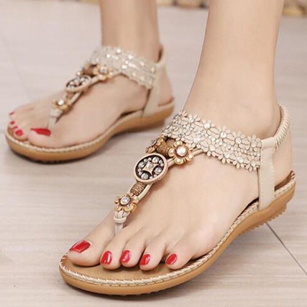 sandals retro women's fashion flower sewing shoes rhinestone design summer soft flat elastic band female q208, Black
sandals retro women's fashion flower sewing shoes rhinestone design summer soft flat elastic band female q208, Black