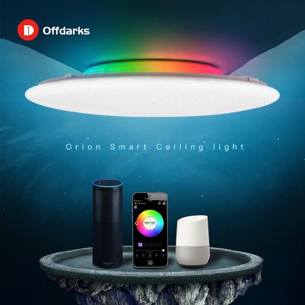 ceiling lights offdarks smart modern led light rgb 48w/60w dimming color wifi voice control for living room bedroom kitchen lam
ceiling lights offdarks smart modern led light rgb 48w/60w dimming color wifi voice control for living room bedroom kitchen lam