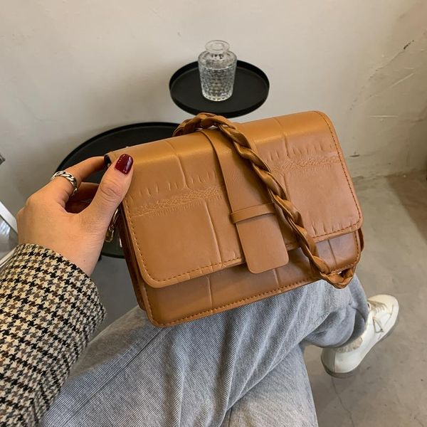 cross body retro ladies pu small square bag korean style solid color shoulder casual messenger bags
cross body retro ladies pu small square bag korean style solid color shoulder casual messenger bags