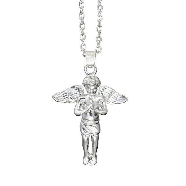 pendant necklaces unique male cool hip-hop style angel shaped rhinestone necklace jewelry chain sweater, Silver
pendant necklaces unique male cool hip-hop style angel shaped rhinestone necklace jewelry chain sweater, Silver