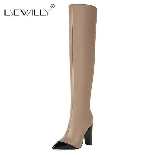 boots lsewilly 2021 fashion leopard women over the knee pointed toe square high heel thigh autumn winter shoes1, Black
boots lsewilly 2021 fashion leopard women over the knee pointed toe square high heel thigh autumn winter shoes1, Black
