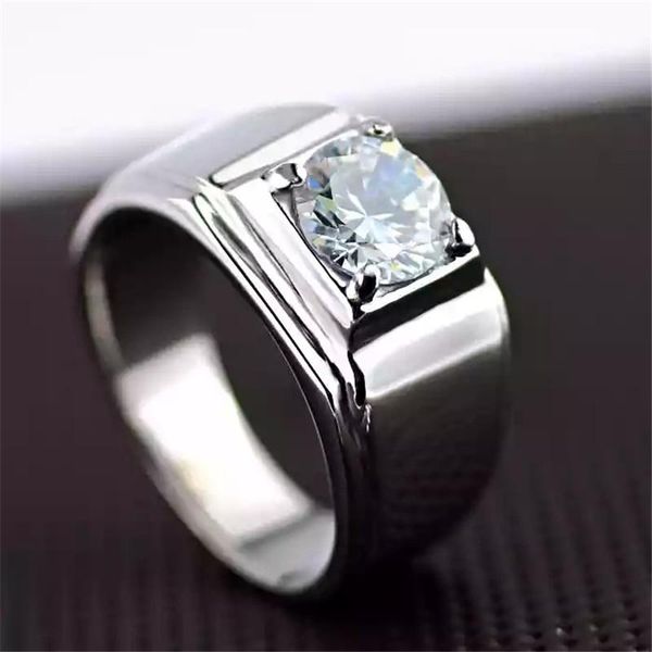 sterling silver ring for men diamond wedding bands fine jewelry luxury domineering office anniversary cluster rings, Golden;silver
sterling silver ring for men diamond wedding bands fine jewelry luxury domineering office anniversary cluster rings, Golden;silver