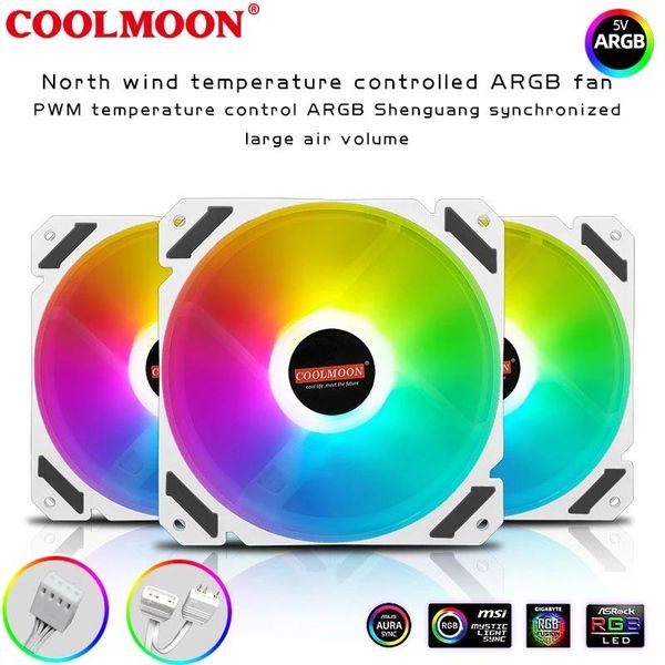 water cooling fan north wind argb 120mm 4pin pwm pc radiator case for cpu computer deskfans & coolings
water cooling fan north wind argb 120mm 4pin pwm pc radiator case for cpu computer deskfans & coolings
