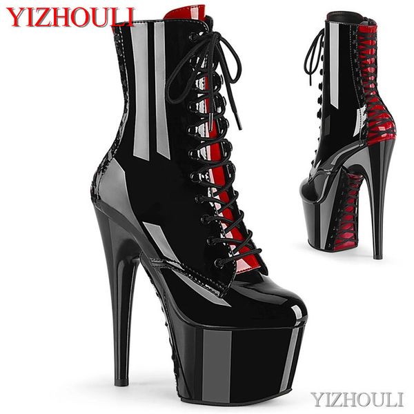 15-17 cm high heels, the bride's wedding dinner low heel boots, inch round toe boots formal platform banquet dress ankle boots, Black
15-17 cm high heels, the bride's wedding dinner low heel boots, inch round toe boots formal platform banquet dress ankle boots, Black