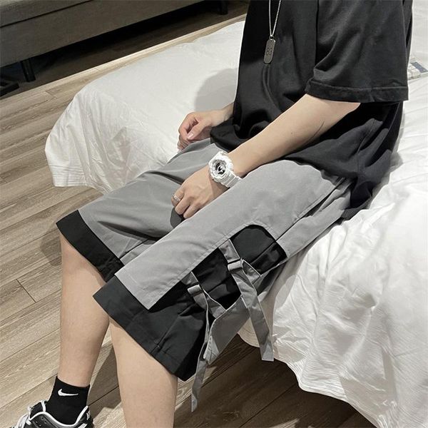 men's shorts men student 2021 arrival summer thin male patchwork teenage boy loose korean style comfortable black gray s44, White;black
men's shorts men student 2021 arrival summer thin male patchwork teenage boy loose korean style comfortable black gray s44, White;black