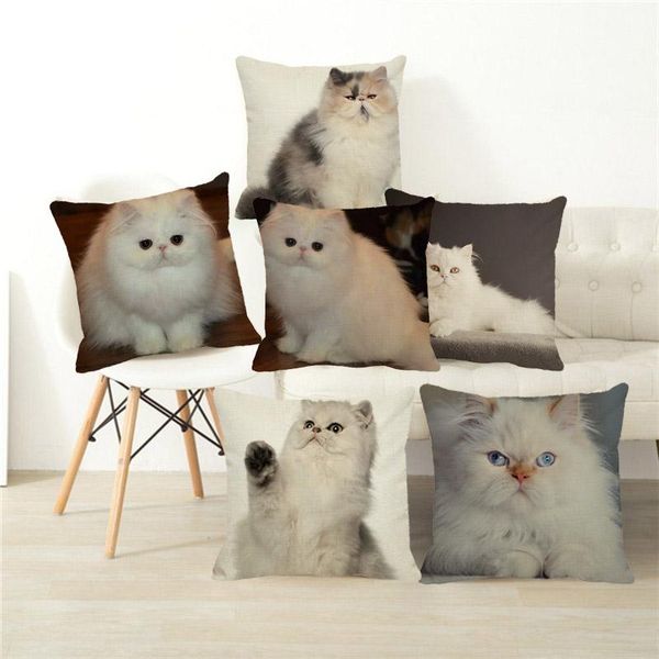 cushion cover cute pet persian cat decorative pillowcase linen pillow sofa car decoration 45x45cm d0098 cushion/decorative
cushion cover cute pet persian cat decorative pillowcase linen pillow sofa car decoration 45x45cm d0098 cushion/decorative