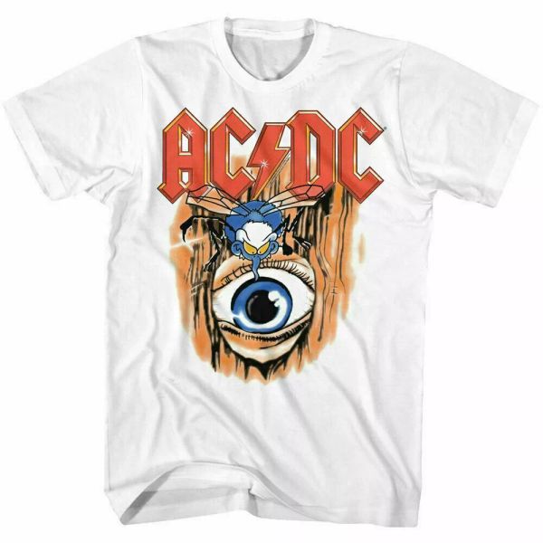 acdc vintage fly on wall t shirt mens licensed rock n roll band retro new white, White;black
acdc vintage fly on wall t shirt mens licensed rock n roll band retro new white, White;black