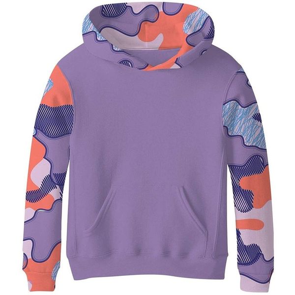 pure purple pattern comfortable men's and women's novelty hoodie 3d printing pullover hooded sweater with pocket 100-160, Black
pure purple pattern comfortable men's and women's novelty hoodie 3d printing pullover hooded sweater with pocket 100-160, Black