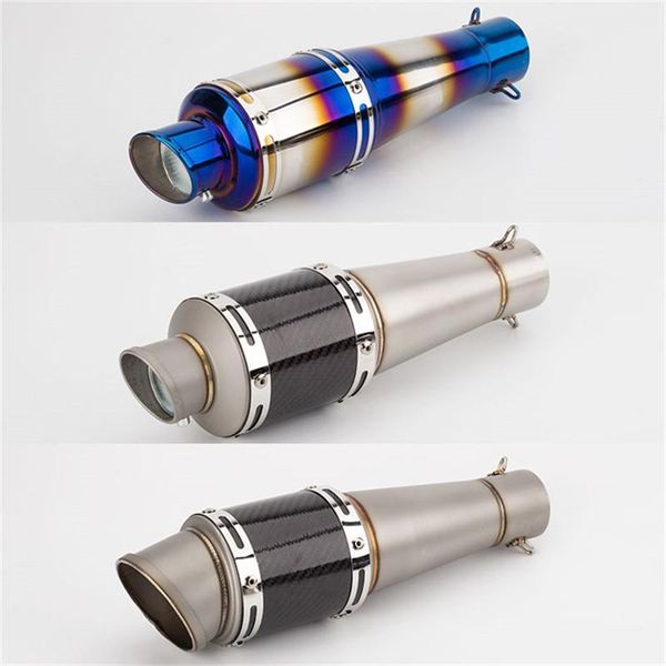 motorcycle modification exhaust pipe semi-blue carbon fiber with muffler plug large oblique universal straight ninja
motorcycle modification exhaust pipe semi-blue carbon fiber with muffler plug large oblique universal straight ninja