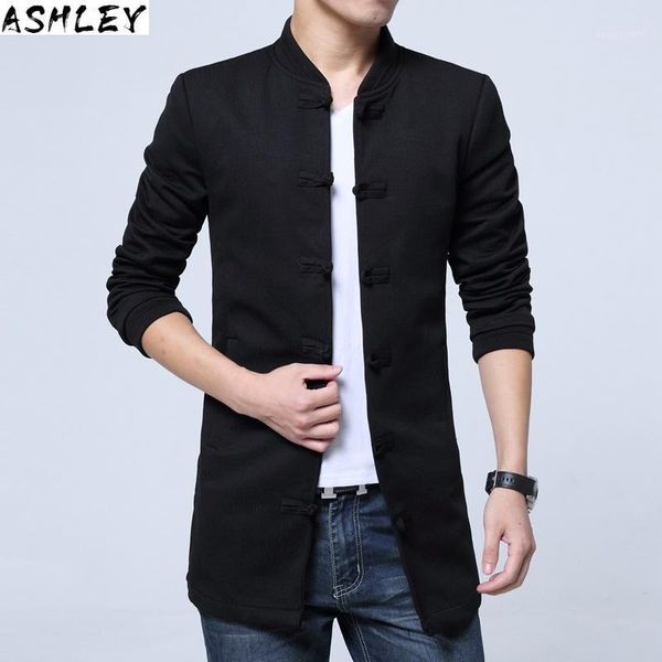 men's trench coats casual spring long sleeve male , large size hanfu, high-end boutique tang suit vintage cheongsam men, Tan;black
men's trench coats casual spring long sleeve male , large size hanfu, high-end boutique tang suit vintage cheongsam men, Tan;black