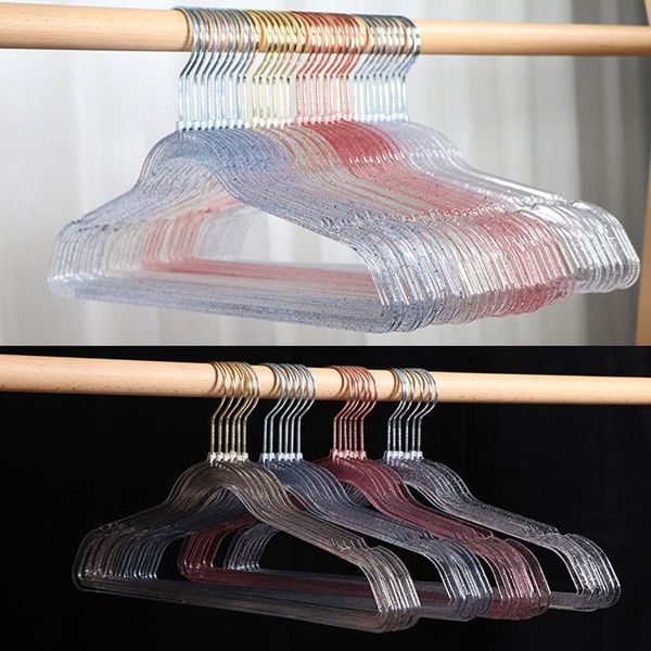 hangers & racks 10pcs/set 45cm long non-slip transparent hanger plastic clothes invisible wardrobe household storage hook
hangers & racks 10pcs/set 45cm long non-slip transparent hanger plastic clothes invisible wardrobe household storage hook