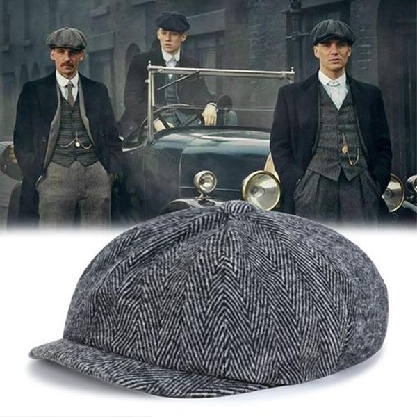 berets men beret sboy hat celebrity caps vintage tweed peaky blinders flat peaked cap street hats for women hiphop, Blue;gray
berets men beret sboy hat celebrity caps vintage tweed peaky blinders flat peaked cap street hats for women hiphop, Blue;gray