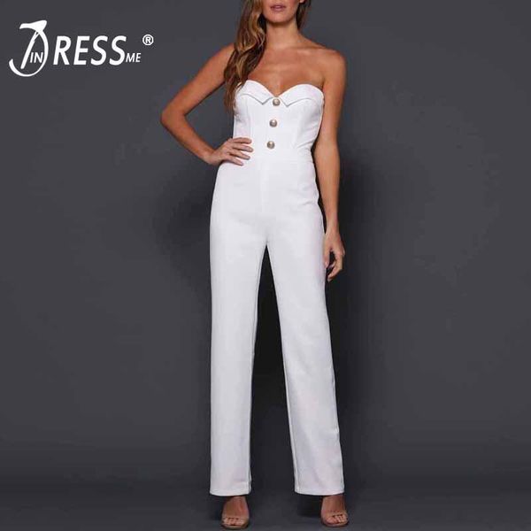 women's jumpsuits & rompers indressme 2021 vestidos women fashion strapless button v neck jumpsuit sleeveless elegant lady party club l, Black;white
women's jumpsuits & rompers indressme 2021 vestidos women fashion strapless button v neck jumpsuit sleeveless elegant lady party club l, Black;white