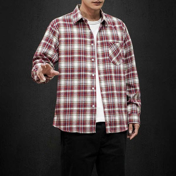 men's polos brand spring autumn long sleeves flannel collar korea style shirt for plaid harajuku clothing ekl2, White;black
men's polos brand spring autumn long sleeves flannel collar korea style shirt for plaid harajuku clothing ekl2, White;black