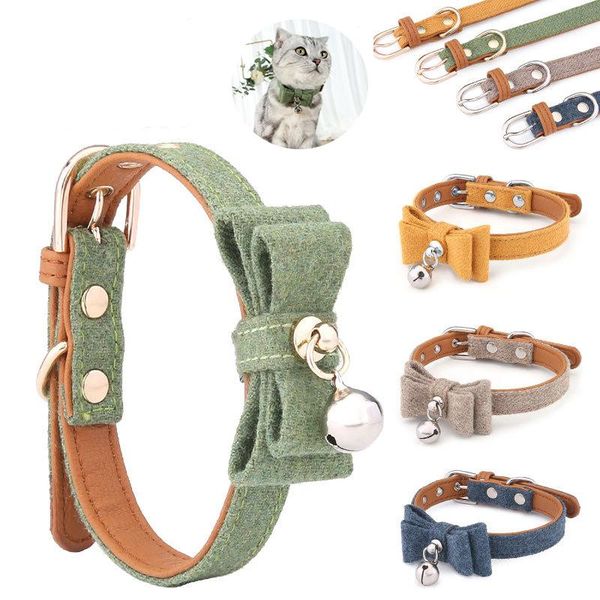cat collars & leads 2021 bow tie collar adjustable pet dog necklace strap for puppy kitten ties accessories
cat collars & leads 2021 bow tie collar adjustable pet dog necklace strap for puppy kitten ties accessories