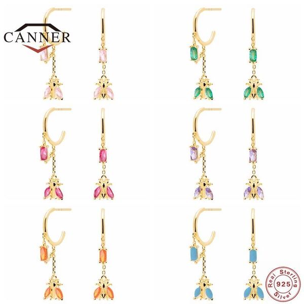 dangle & chandelier canner 925 sterling silver small bee pendant drop earrings for women colorful zircon piercing earring jewelry gift pendi
dangle & chandelier canner 925 sterling silver small bee pendant drop earrings for women colorful zircon piercing earring jewelry gift pendi