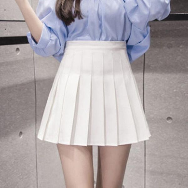 skirts 8 colors womens fashion solid high waist pleated mini skirt slim casual uniform white tennis falda, Black
skirts 8 colors womens fashion solid high waist pleated mini skirt slim casual uniform white tennis falda, Black