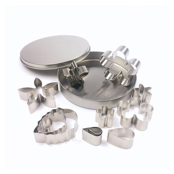 pcs stainless steel cookie biscuit diy lrregular shape mold flower cutter baking mould tools gyh kitchen moulds
pcs stainless steel cookie biscuit diy lrregular shape mold flower cutter baking mould tools gyh kitchen moulds