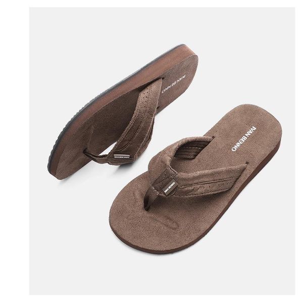 men's flip flops, suede design slippers summer beach shoes sandals arrival 2021, Black
men's flip flops, suede design slippers summer beach shoes sandals arrival 2021, Black