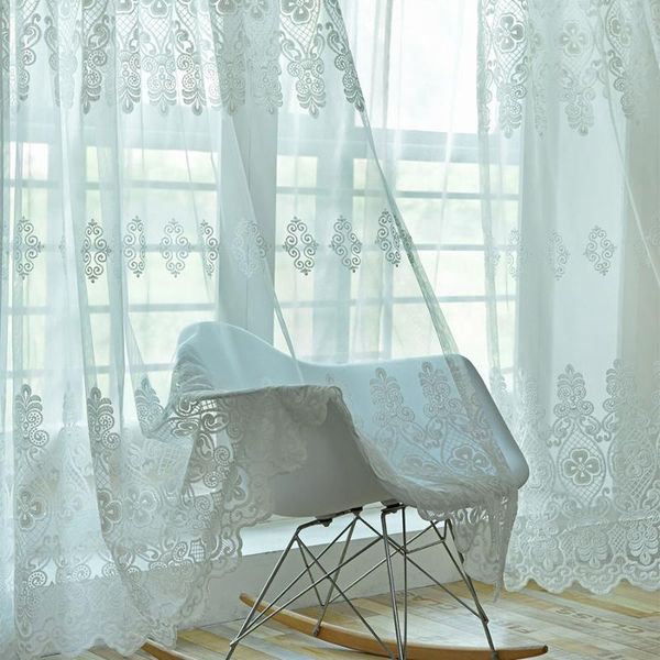 luxury white lace sheer curtain for living room american style modern fashion bedroom balcony tulle drape x327#40 & drapes
luxury white lace sheer curtain for living room american style modern fashion bedroom balcony tulle drape x327#40 & drapes