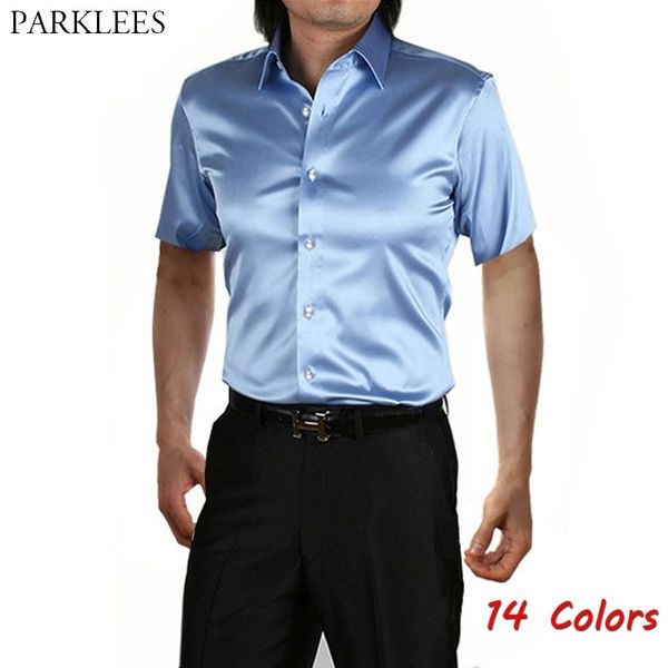soft smooth emulation silk men shirts casual slim fit short sleeve shirts for men prom party stage disco chemise homme 210524, White;black
soft smooth emulation silk men shirts casual slim fit short sleeve shirts for men prom party stage disco chemise homme 210524, White;black