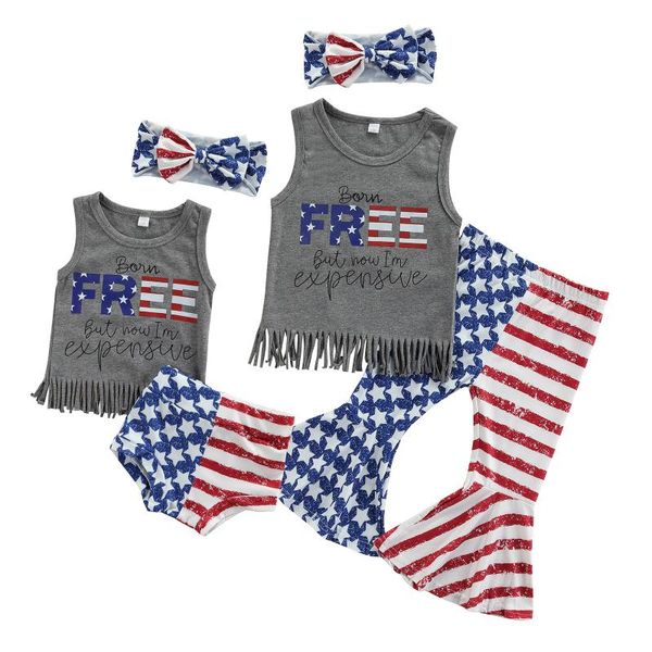 clothing sets multitrust independence day baby girls 3pcs clothes letter star printed sleeveless tassel vest flare pants/shorts, White
clothing sets multitrust independence day baby girls 3pcs clothes letter star printed sleeveless tassel vest flare pants/shorts, White