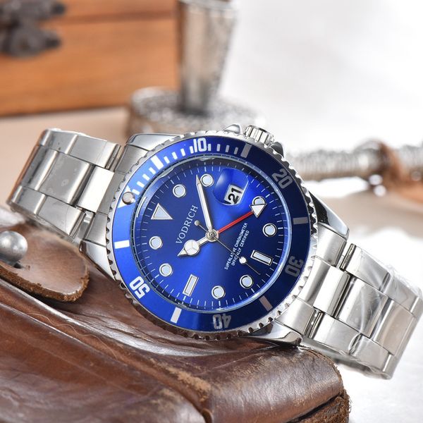 high grade men's luxury water ghost watch wholesale luminous life waterproof oyster steel four needle calendar watch issued worldwide, Slivery;brown
high grade men's luxury water ghost watch wholesale luminous life waterproof oyster steel four needle calendar watch issued worldwide, Slivery;brown