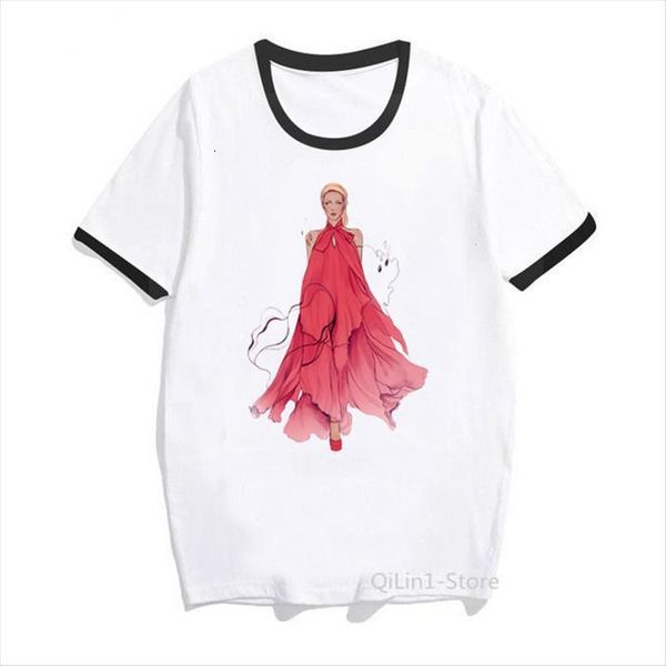 paris fashion show pretty girl womens t shirt print vogue princess femme harajuku ulzzang aesthetic clothes, White
paris fashion show pretty girl womens t shirt print vogue princess femme harajuku ulzzang aesthetic clothes, White