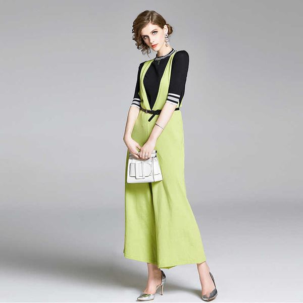 nrj-6f-611-1-5531 fashion design runway sets spring women knitt sweater + rompers suit 2 piece set women 210706, White
nrj-6f-611-1-5531 fashion design runway sets spring women knitt sweater + rompers suit 2 piece set women 210706, White