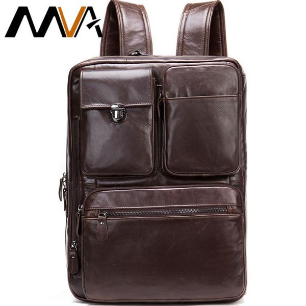backpack mva genuine leather knapsack bag lapnotebook carry on travel backpacks leisure multifunctional 7432
backpack mva genuine leather knapsack bag lapnotebook carry on travel backpacks leisure multifunctional 7432