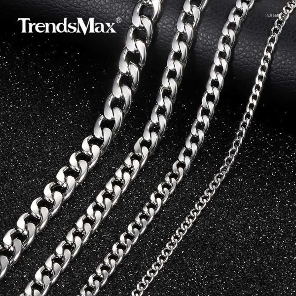 chains 4/6/8/10mm stainless steel cuban link chain silver color gold necklaces for male female accessories fashion charm jewelry knm1721
chains 4/6/8/10mm stainless steel cuban link chain silver color gold necklaces for male female accessories fashion charm jewelry knm1721