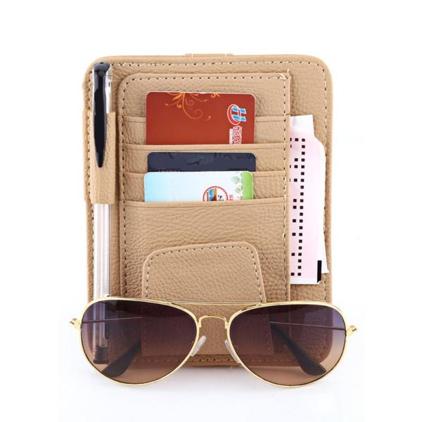 car organizer car-styling auto visor card storage sun pouch bag glasses holder clip
car organizer car-styling auto visor card storage sun pouch bag glasses holder clip