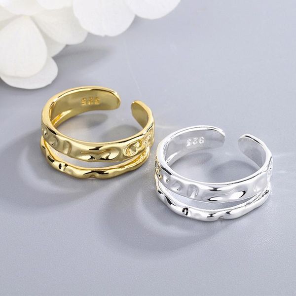 wedding rings aesthetic irregular geometric for women friend gold open adjustable finger ring goth jewelry accessories bague femme, Slivery;golden
wedding rings aesthetic irregular geometric for women friend gold open adjustable finger ring goth jewelry accessories bague femme, Slivery;golden