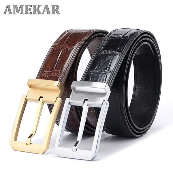 belts crocodile leather belt men pin buckle business designer waist for suits pant black, Black;brown
belts crocodile leather belt men pin buckle business designer waist for suits pant black, Black;brown