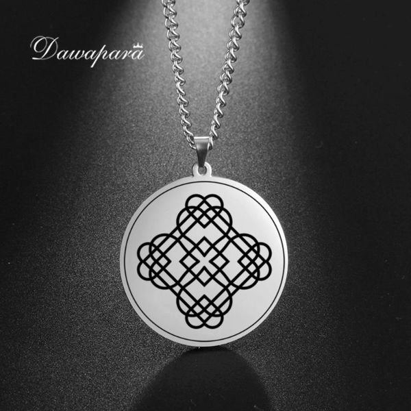 pendant necklaces dawapara celtics love knot supernatural good luck amulet necklace stainless steel jewelry gift for lovers, Silver
pendant necklaces dawapara celtics love knot supernatural good luck amulet necklace stainless steel jewelry gift for lovers, Silver