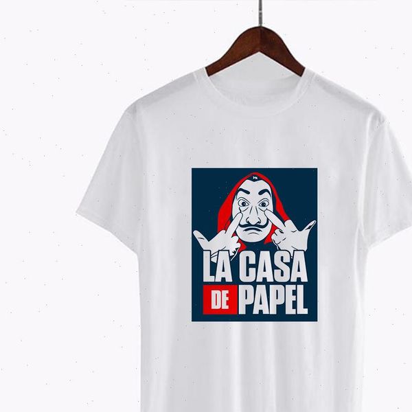 luckyroll la casa de papel women t shirt coffee harajuku hipster tees money heist bella ciao house of paper, White
luckyroll la casa de papel women t shirt coffee harajuku hipster tees money heist bella ciao house of paper, White