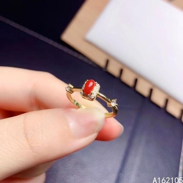 cluster rings 925 pure silver chinese style natural red coral women's luxury classic fresh oval adjustable gemstone ring fine jewelry s, Golden;silver
cluster rings 925 pure silver chinese style natural red coral women's luxury classic fresh oval adjustable gemstone ring fine jewelry s, Golden;silver