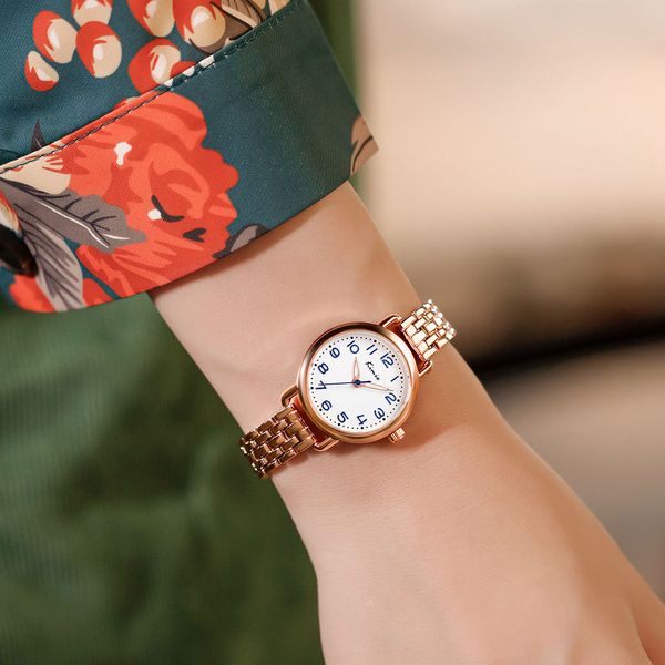 women's small dial 2021 new small, exquisite and simple temperament fashion women's watch golden mio, Slivery;brown
women's small dial 2021 new small, exquisite and simple temperament fashion women's watch golden mio, Slivery;brown