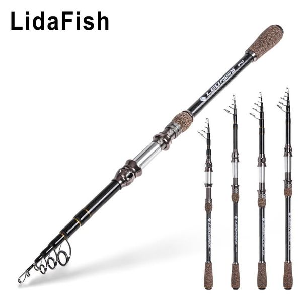 lidafish brand carbon retractable 1.5-2.7m portable rotating travel leisure sea fishing road sub-pole rod boat rods
lidafish brand carbon retractable 1.5-2.7m portable rotating travel leisure sea fishing road sub-pole rod boat rods