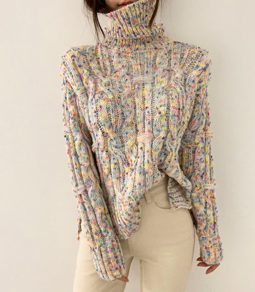 alien kitty korean turtleneck sweater woman 2021 autumn winter bottoming sweaters warm twist loose knitted pullover jumper women, White;black
alien kitty korean turtleneck sweater woman 2021 autumn winter bottoming sweaters warm twist loose knitted pullover jumper women, White;black