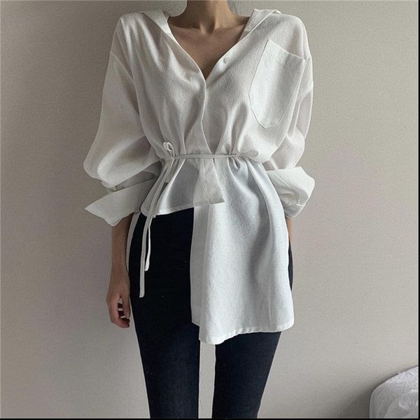 hzirip womens blouses white irregular lace up full sleeved loose casual office lady all match brief stylish women simple solid
hzirip womens blouses white irregular lace up full sleeved loose casual office lady all match brief stylish women simple solid