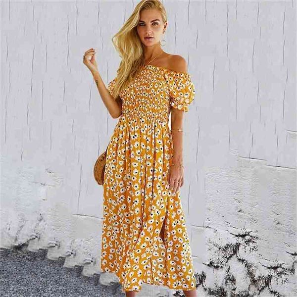 holiday vintage floral print dress for womens slit ruffle smocking high waist summer beach midi es vestidos 210508, Black;gray
holiday vintage floral print dress for womens slit ruffle smocking high waist summer beach midi es vestidos 210508, Black;gray