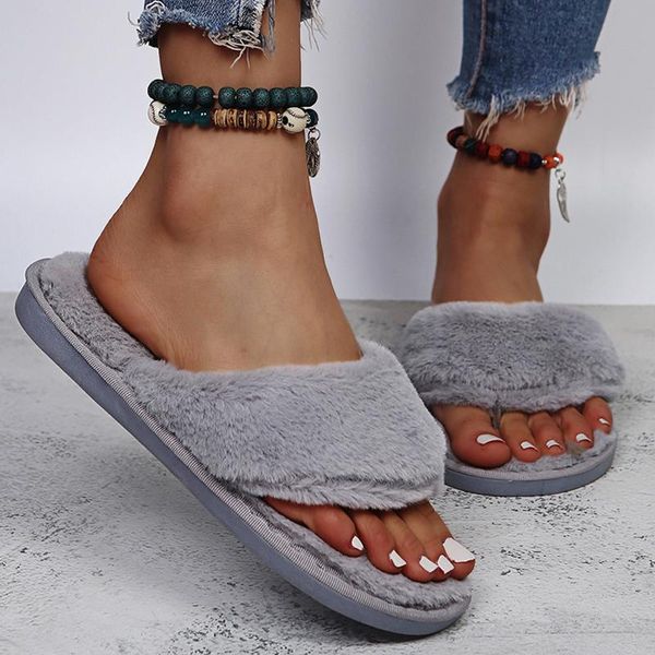 slippers winter women furry solid color slides cute ladies house floor shoes woman female flip flops, Black
slippers winter women furry solid color slides cute ladies house floor shoes woman female flip flops, Black