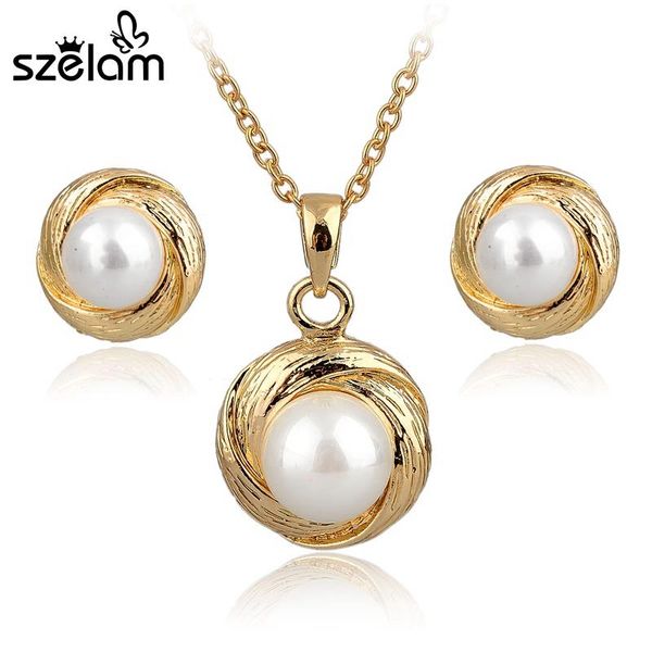 earrings & necklace melihe 2021 wedding jewelry sets for brides gold set simulated pearl stud pendant set140033, Silver
earrings & necklace melihe 2021 wedding jewelry sets for brides gold set simulated pearl stud pendant set140033, Silver
